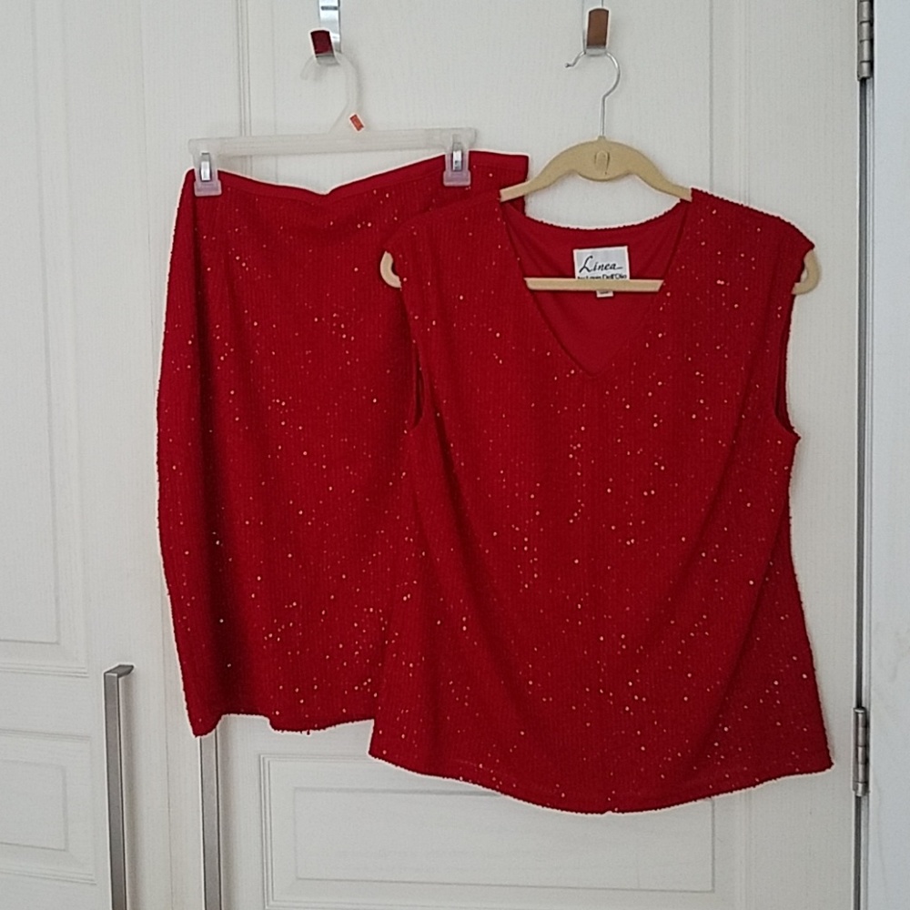 Linea by Louis dell'olio skirt set